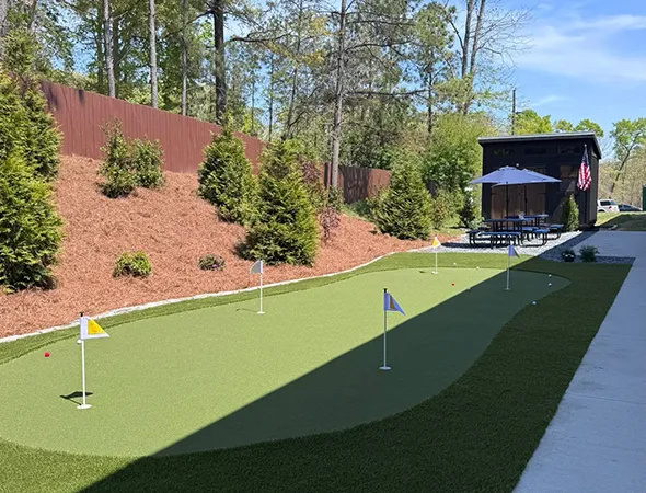 Sports turf surface designed for athlete training and conditioning