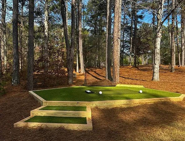 Professional turf repair for damaged artificial grass in Dunwoody